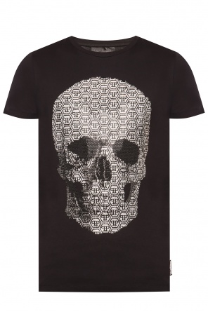 Appliquéd t-shirt, zdjęcie 1 Appliquéd t-shirt od Philipp Plein